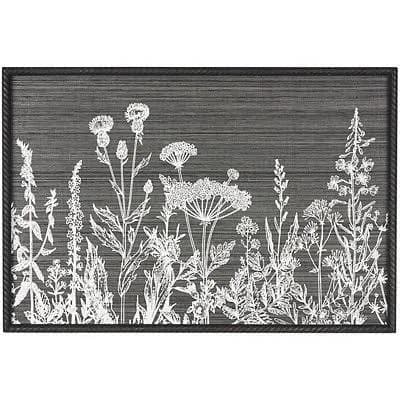 Kirkland's Home Floral Relief Wall Plaque