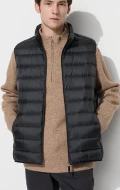 UNIQLO Men's Ultra Light Anti-Static Down Vest
