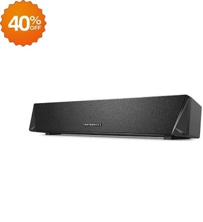 TaoTronics Wireless Bluetooth Sound Bar Gaming Computer Speaker