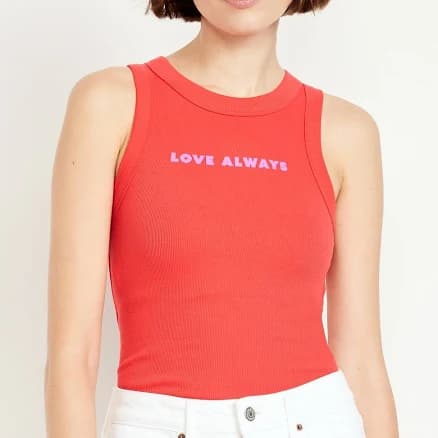 Old Navy Women's Snug Graphic Tank Top