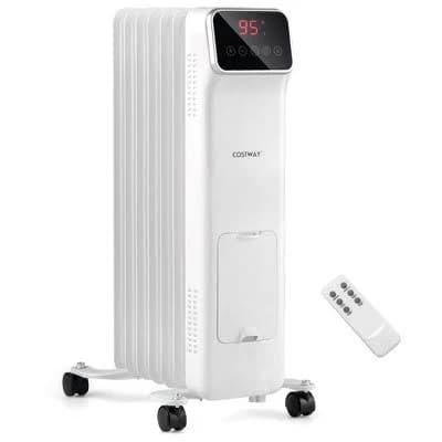 Costway 1500W Oil Filled Radiator Heater