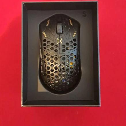 Finalmouse Ultralightx Wireless Gaming Mouse S Size Honeycomb Black