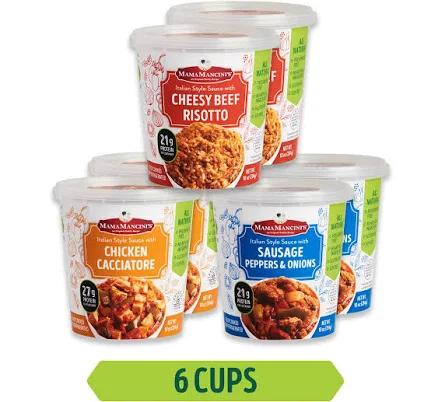 Mama Mancini's Gluten Free Variety Pack Cups