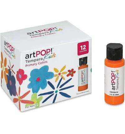 artPOP! Kids Tempera Paint Set