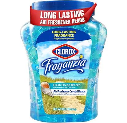 Clorox Fraganzia Air Freshener Beads Fresh Ocean Breeze Air