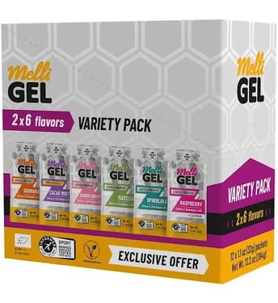 Melli Gel Organic Energy Gel Variety