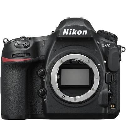 Nikon D850 DSLR Camera with MB-D18 Multi-Power Battery Pack