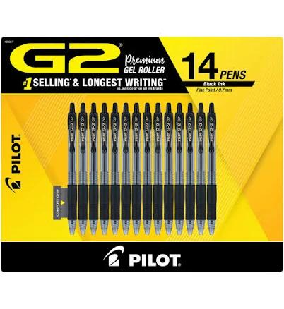 Pilot G2 Gel Pens 14 ct. Pack