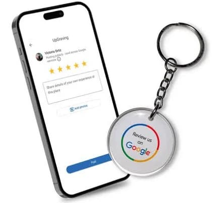 NFC Tap-to-Share Digital Keychain
