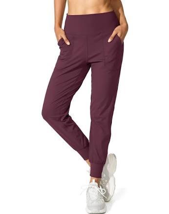 CRZ Yoga Women's Feathery Fit High Rise Joggers with Pockets