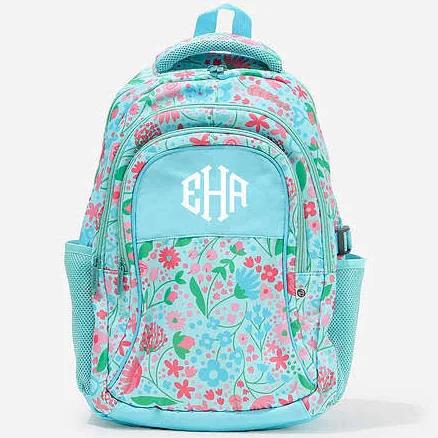 Monogrammed Backpack