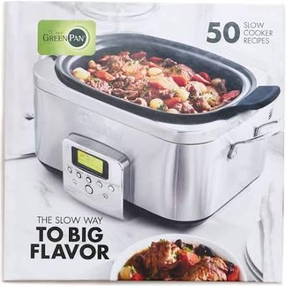 Healthy Non-Toxic PFAS Free Sale The Slow Way to Big Flavor Slow Cooker Cookbook - by GreenPan