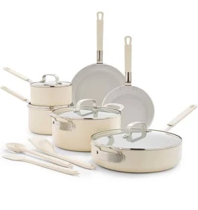 Bobby Flay Professional Grade Ceramic Nonstick Cookware Set