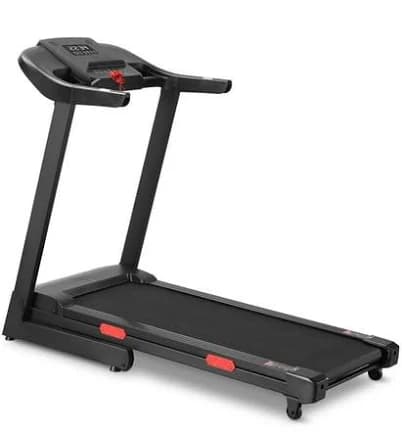 Electric Treadmill with Auto Incline, Bluetooth, Voice Control, 17" Wide, Folding Machine,