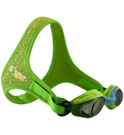 Frogglez Swimming Goggles Green Explorerz Swim Goggles for Kids