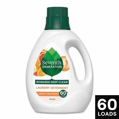 Seventh Generation Liquid Laundry Fresh Citrus 90 fl oz