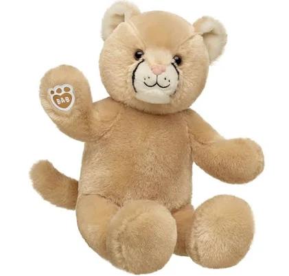 Build-A-Bear Cuddly Cougar Stuffed Animal