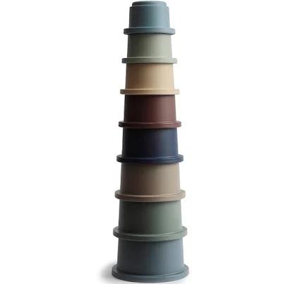 Mushie Stacking Cups Toy