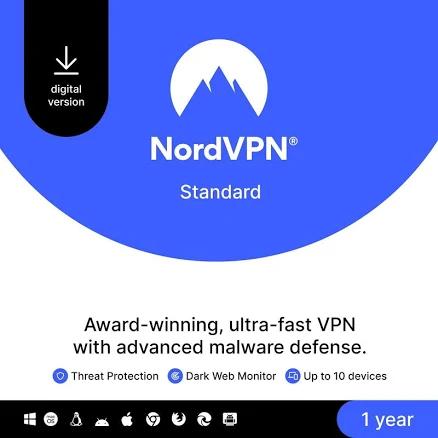 NordVPN Internet Privacy Software