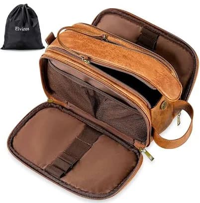 Elviros Travel Dopp Kit Toiletry Bag