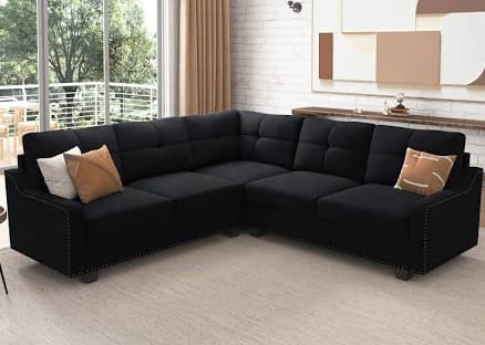 HONBAY Convertible Sectional Sofa