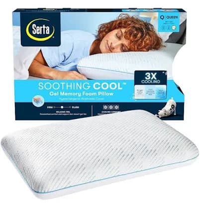 Serta StayCool Gel Memory Foam Pillow