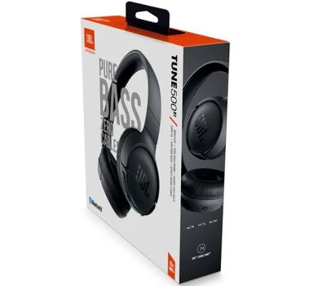 JBL TUNE 500BT Wireless Bluetooth Headphones - New Electronics