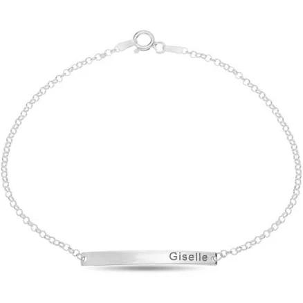 Engravable Bar Bracelet