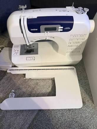 Brother Cs-6000i Computerized Sewing Machine With Case & Pedal. Tested