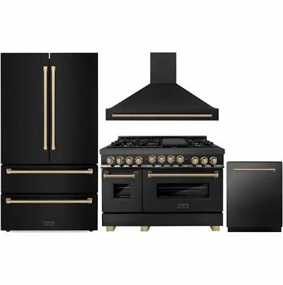 ZLINE 48" Autograph Edition Kitchen Package