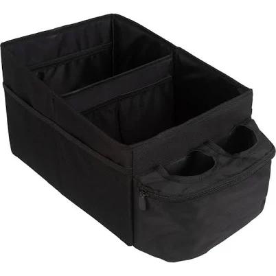 Stalwart Collapsible Backseat Car Organizer with Cupholders and Partitions