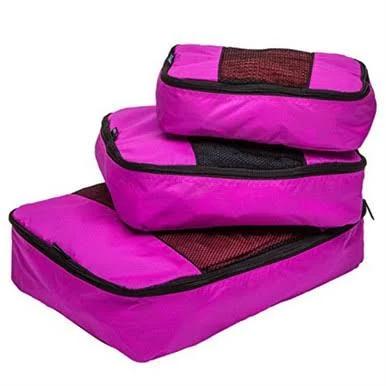 TravelWise Luggage Packing Organization Cubes 3 Pack