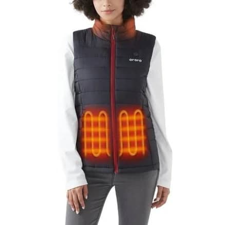 Ororo Women's Lightweight Heated Vest with Battery Pack