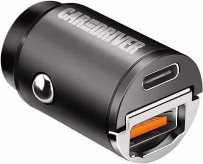 Car and Driver Nanobit 30W Dual Port Car Charger