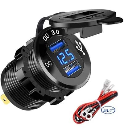 GemCoo 12V USB Outlet