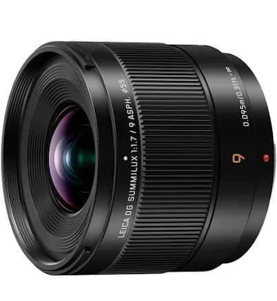 Panasonic Leica DG Summilux 9mm f/1.7 ASPH Lens
