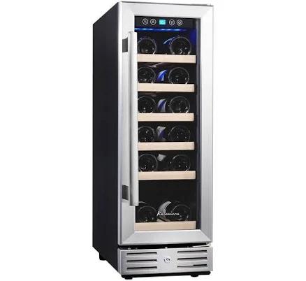 Kalamera 12 in. Built-in 18 Bottle Wine Cooler