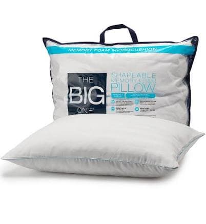 The Big One Shapeable Memory Foam Pillow