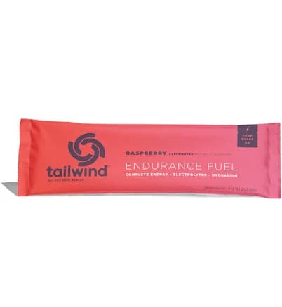 Endurance Fuel, Raspberry - Caffeinated / Single Serving 12 Pack