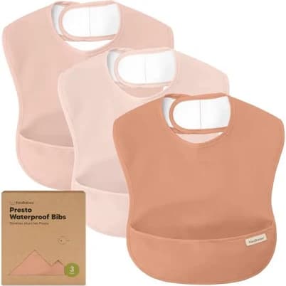 KeaBabies Presto Waterproof Bibs