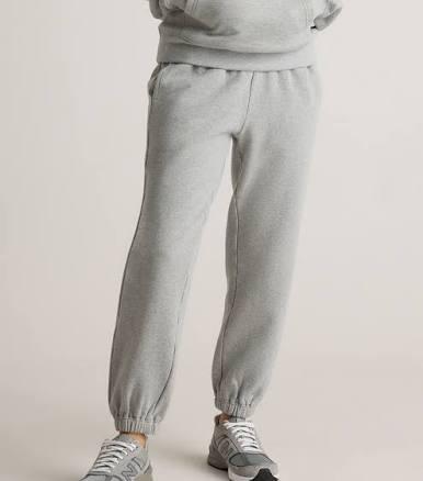 Quince Women's Organic Heavyweight Fleece Boyfriend Sweatpants