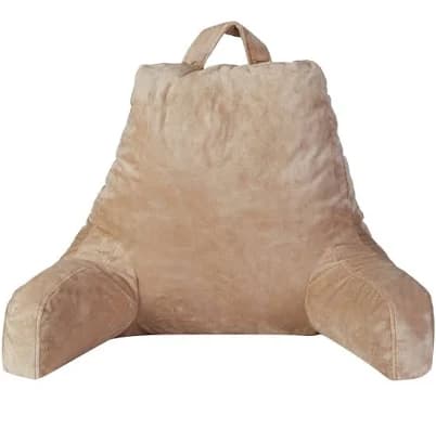 Cheer Collection Kids Size Reading and Gaming Pillow with Armrest
