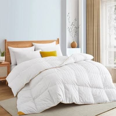 All Season Goose Down Comforter Peace Nest