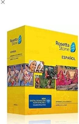 Rosetta Stone Homeschool Spanish Latin America Level 13 Set Including Audio Companion