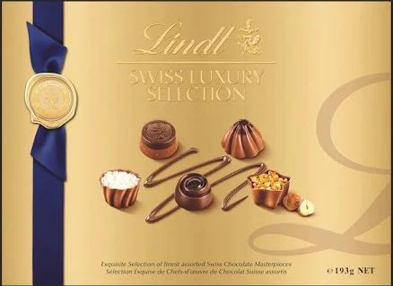 Lindt Swiss Luxury Selection Assorted Chocolate Candy Gift Box