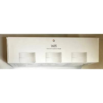 Google Networking | Google Ac-1304 Wifi Mesh Whole Home System 3 Pk Router Nib | Color: White | Size: Os | Eemannebby's Closet