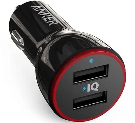 Anker PowerDrive 2 24W Dual USB Car Charger
