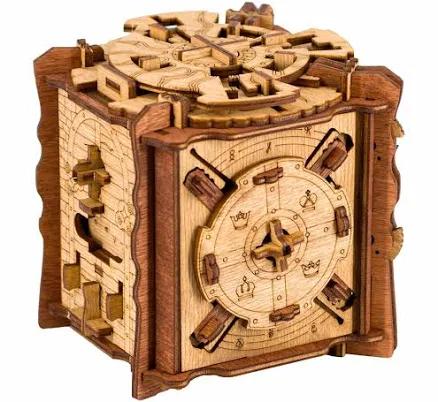 Cluebox The Trial of Camelot Escape Room in a Puzzle Box