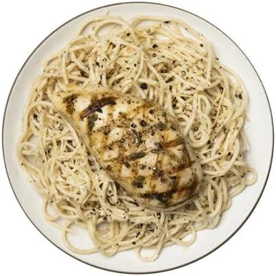 Snap Kitchen Cacio e Pepe with Rosemary Chicken