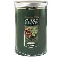 Yankee Candle Balsam & Cedar Large 2-Wick Tumbler Candle